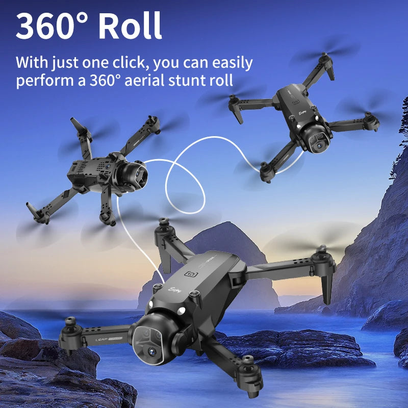 2025 Hot Sale E4 Mini Drone 4k Camera Foldable Wifi RC Quadcopter FPV Drone With HD Camera Obstacle Avoidance Aerial Photography