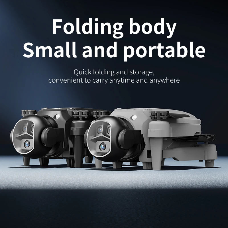 2025 Hot Sale E4 Mini Drone 4k Camera Foldable Wifi RC Quadcopter FPV Drone With HD Camera Obstacle Avoidance Aerial Photography