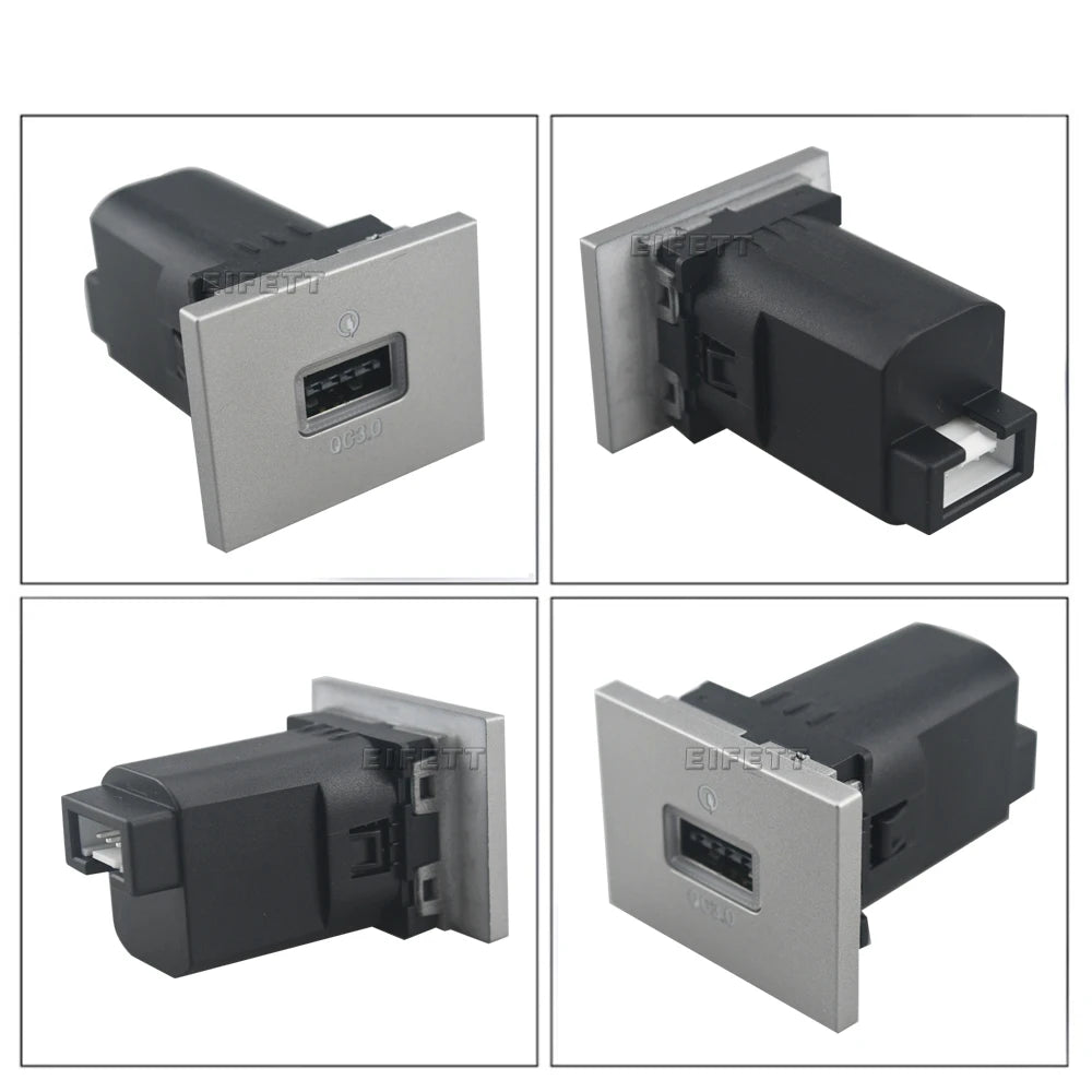 Car USB Charger Fast Charge Adapter Socket For Ford Focus 2 mk2 2009 2010 2011 Accessories