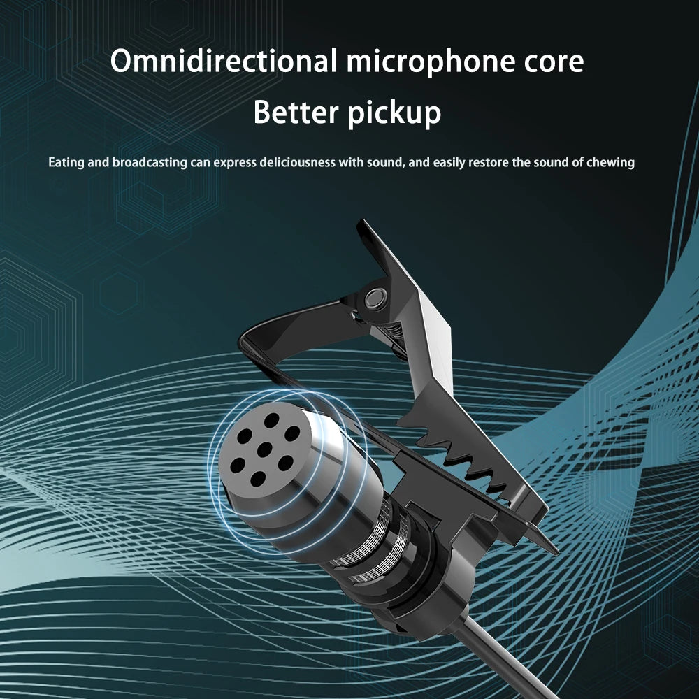 Hikity Universal portable 3.5M Mic Microphone Hands-free Microphone Speaker For Car Radio Multimedia Player