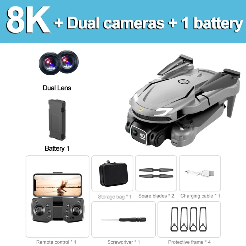 Xiaomi Mijia V88 Drone 8K Professional Dual Camera 5G Obstacle Avoidance Photography Optical Flow Foldable Toy Drone Original