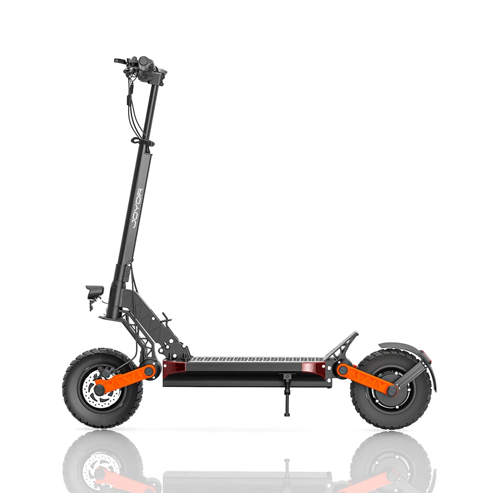 JOYOR S10-S-Z Electric Scooter 60V 18Ah Battery, Dual 1000W Motor ,10” Tire Adult Escooter,65km/h Max Speed 70-85km Range Black