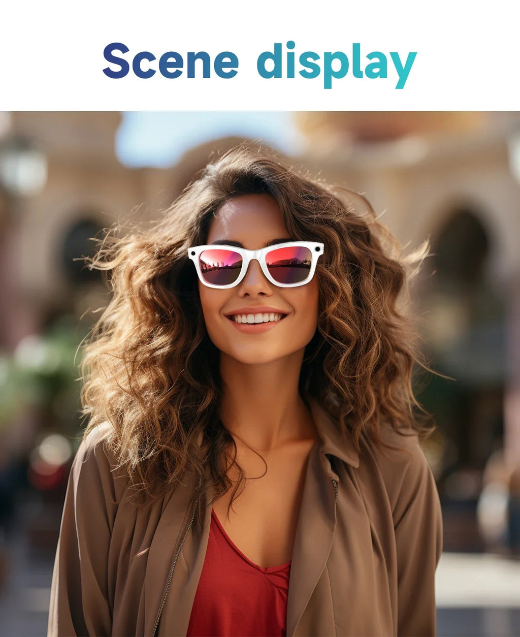 2025  Smart  Sunglasses ai smart glasses with Camera Video 8MP Translation  Bluetooth Call Music Play Men Women  Recording 100+